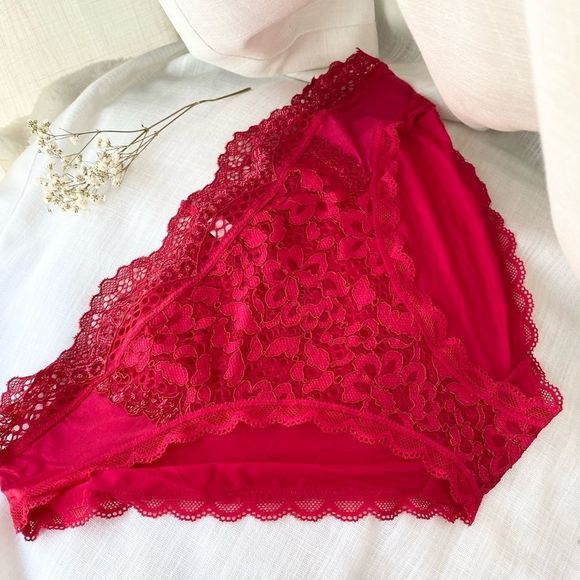 Victoria's Secret Intimates & Sleepwear Licorice Red Panties Poshmark